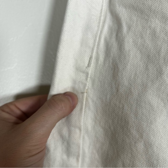 Mango‎ White Distressed Jeans - Picture 4 of 4